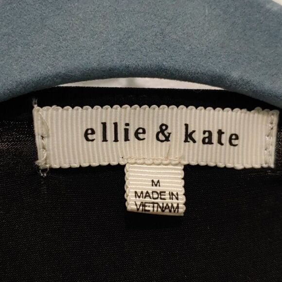 Ellie and Kate black jumpsuit with pockets Sz M - Picture 5 of 8